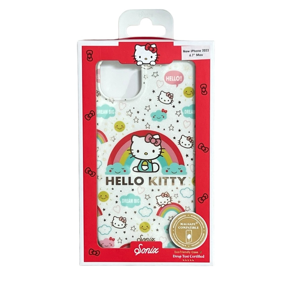 Hello Kitty Cosmic Case with MagSafe for iPhone 14 Plus - Clear Brand Ne…